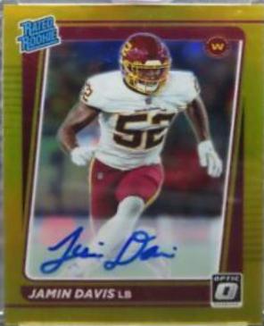 Jamin Davis [Autograph Gold] #247