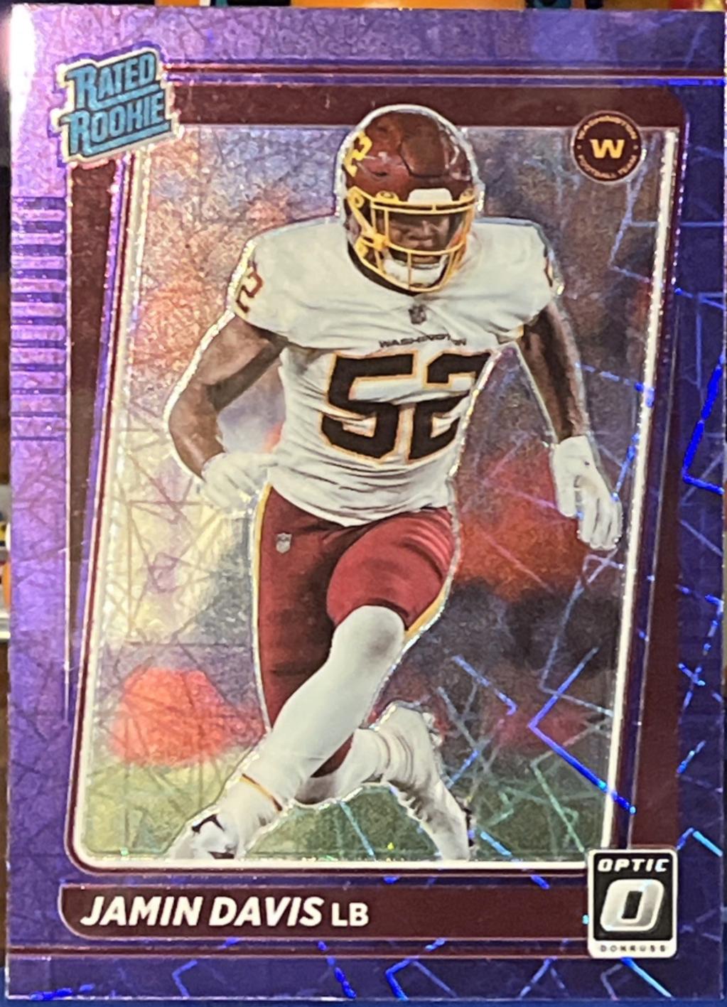 Jamin Davis [Purple Velocity] #247