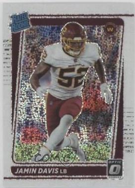 Jamin Davis [White Sparkle] #247