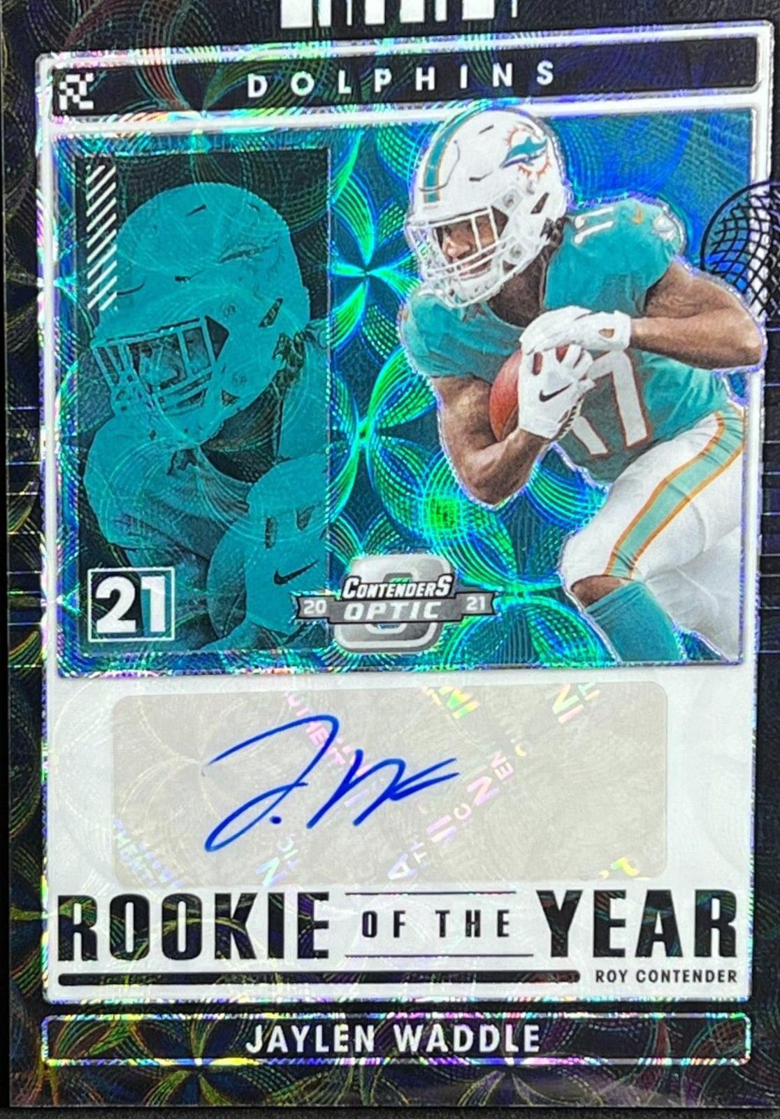 Jaylen Waddle [Autograph Black Pandora] #208