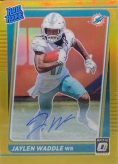 Jaylen Waddle [Autograph Gold] #208