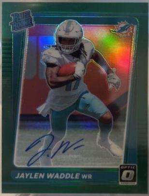 Jaylen Waddle [Autograph Green] #208