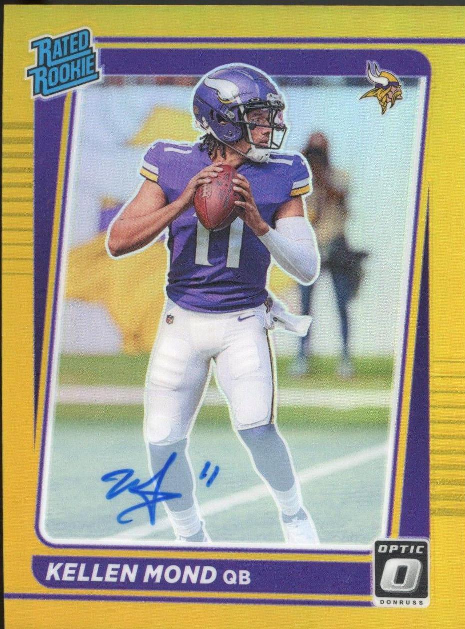 Kellen Mond [Autograph Gold] #221