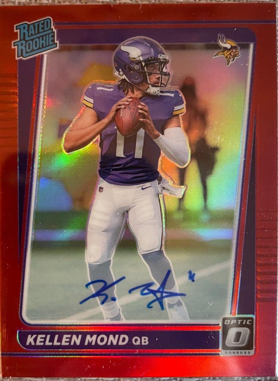 Kellen Mond [Autograph Red] #221