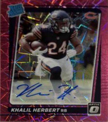 Khalil Herbert [Autograph Pink Velocity] #293