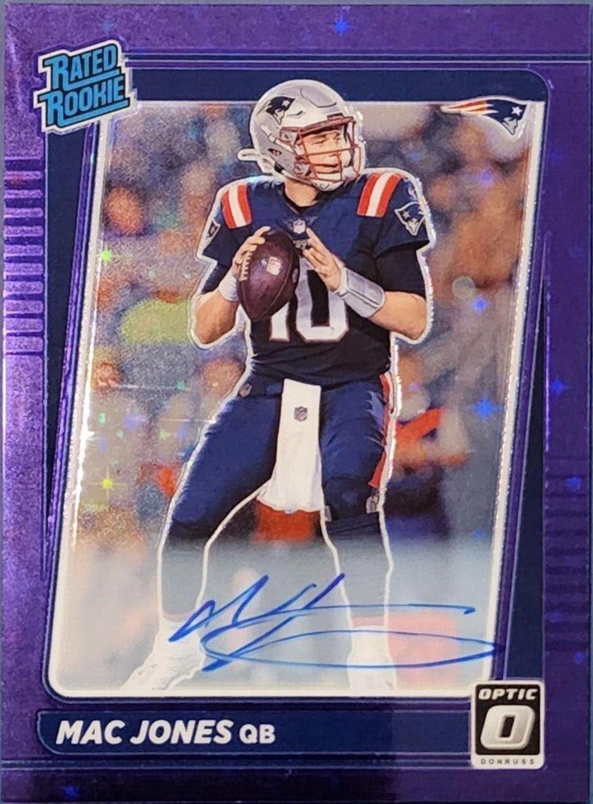 Mac Jones [Autograph Purple Stars] #206