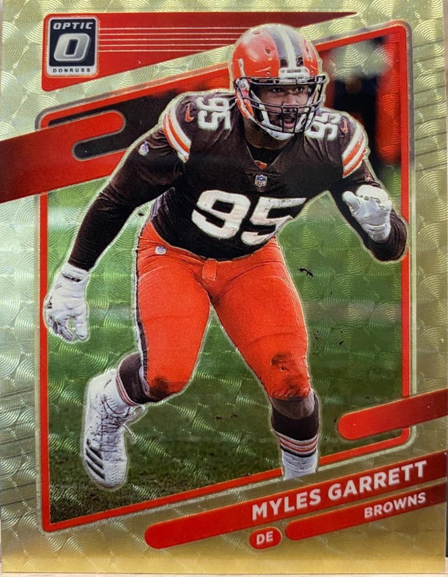 Myles Garrett [Gold Vinyl] #143