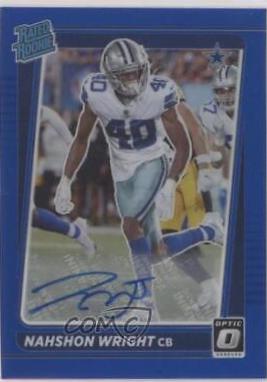Nahshon Wright [Autograph Blue] #285