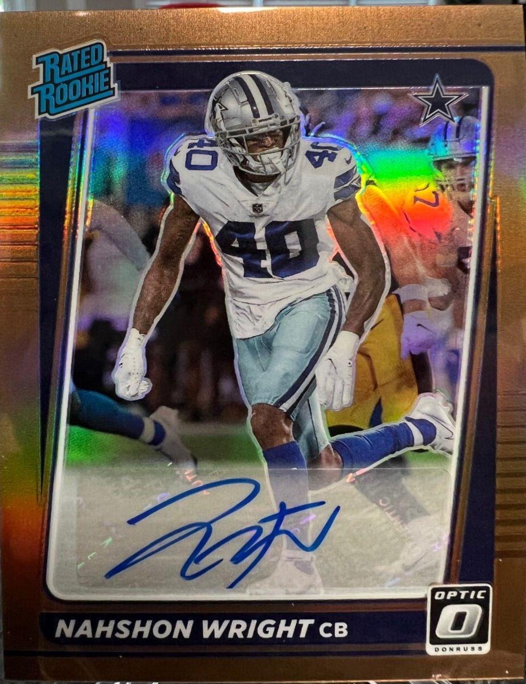 Nahshon Wright [Autograph Bronze] #285