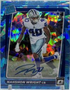 Nahshon Wright [Autograph Ice] #285