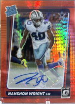 Nahshon Wright [Autograph Red] #285