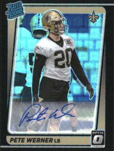 Pete Werner [Autograph Black Pandora] #276