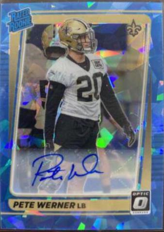 Pete Werner [Autograph Blue] #276