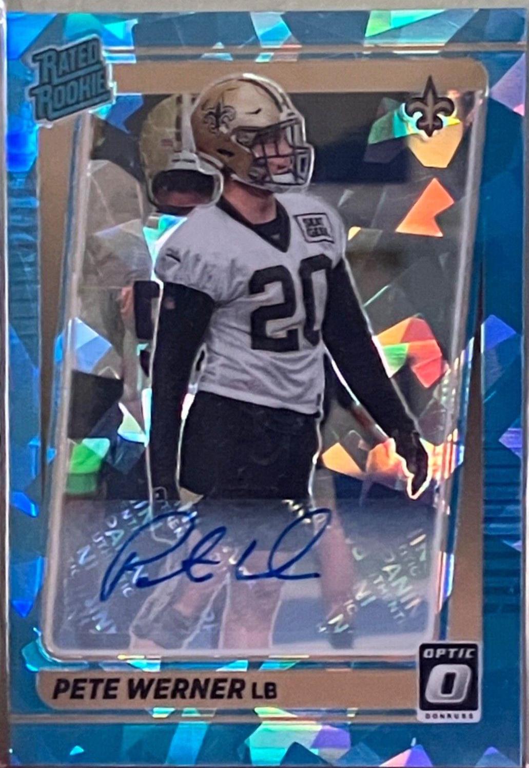 Pete Werner [Autograph Ice] #276