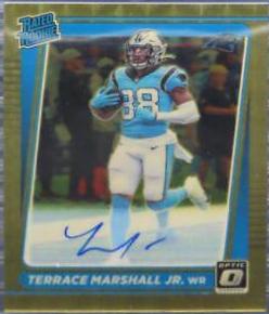 Terrace Marshall Jr. [Autograph Gold] #218