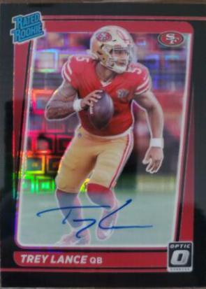 Trey Lance [Autograph Black Pandora] #203