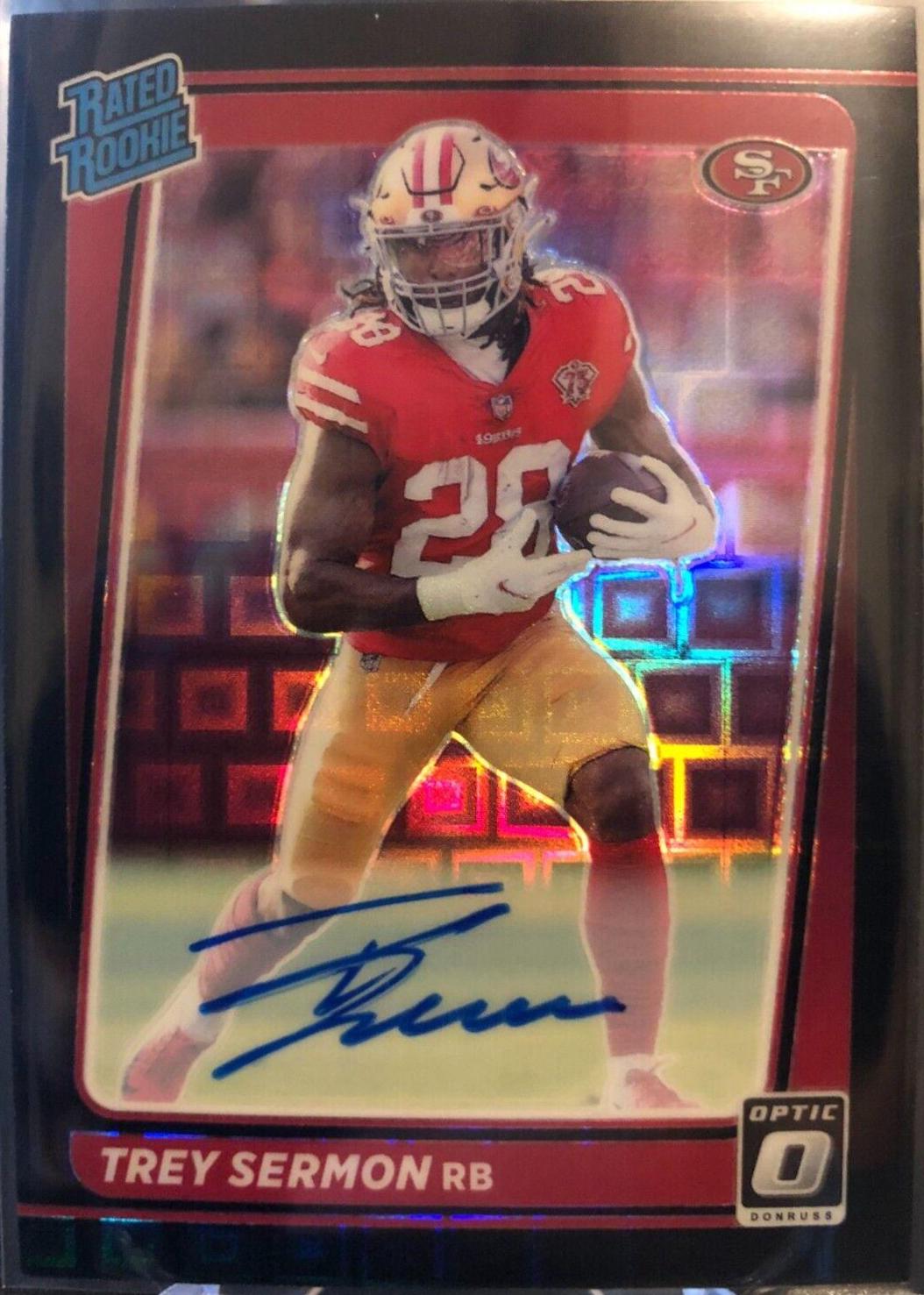Trey Sermon [Autograph Black Pandora] #224
