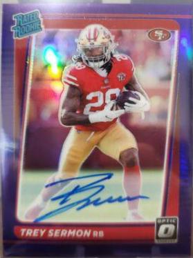Trey Sermon [Autograph Purple] #224