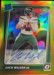 Zach Wilson [Autograph Gold] #202