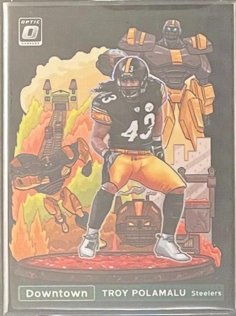 Troy Polamalu [Black Pandora] #DT-12