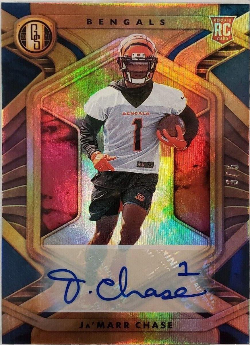 Ja'Marr Chase [Autograph Sapphire] #112