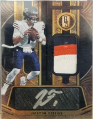 Justin Fields [Rookie Jersey Autograph Premium] #203