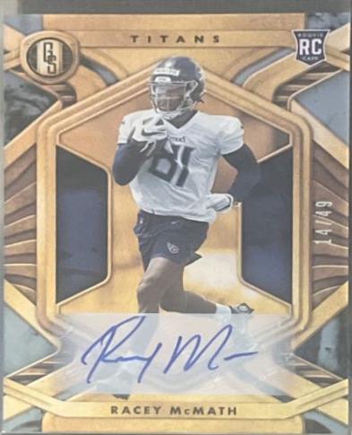 Racey McMath [Autograph Platinum] #189