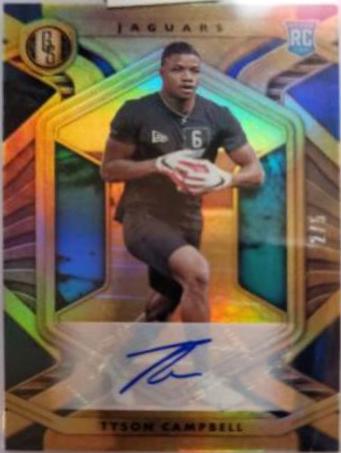 Tyson Campbell [Autograph Sapphire] #161