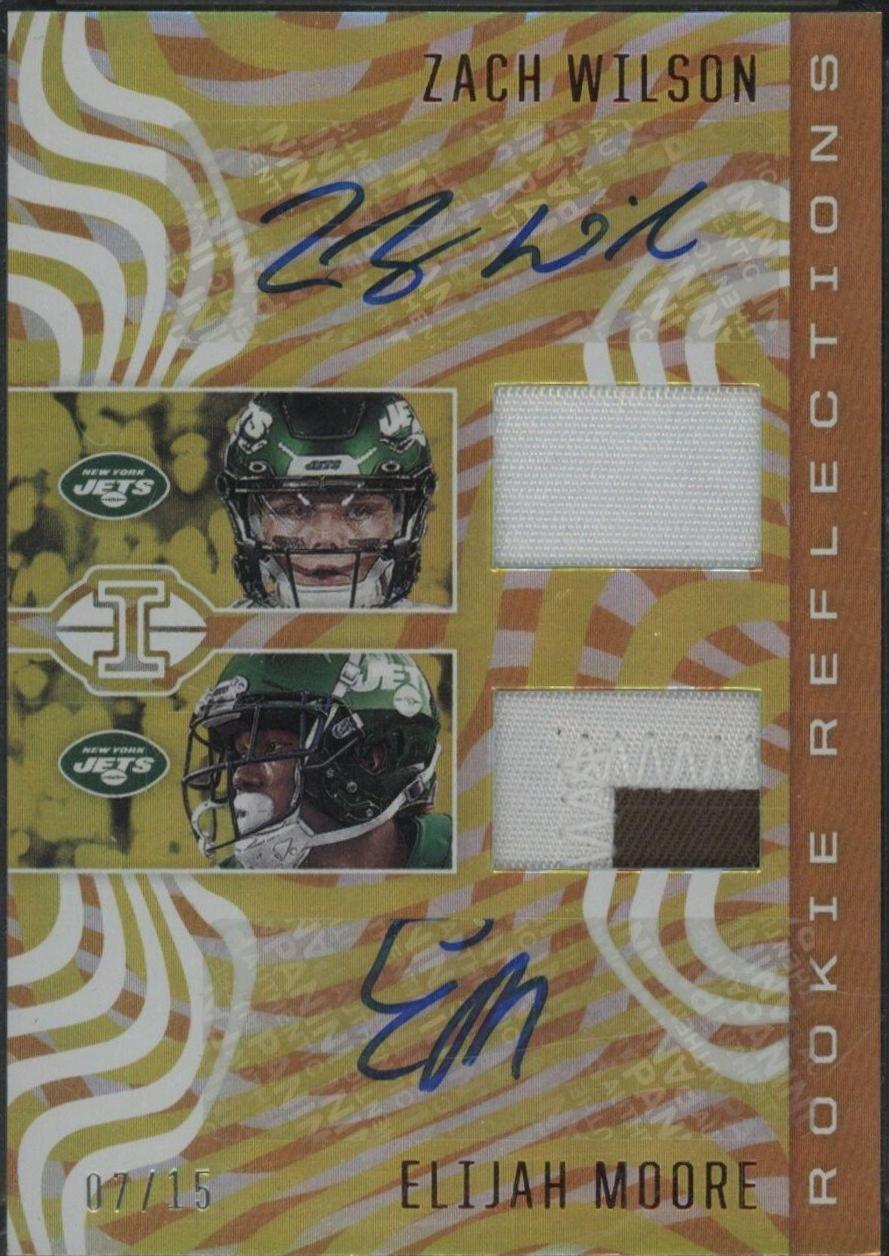 Elijah Moore [Autograph Memorabilia Red] #116