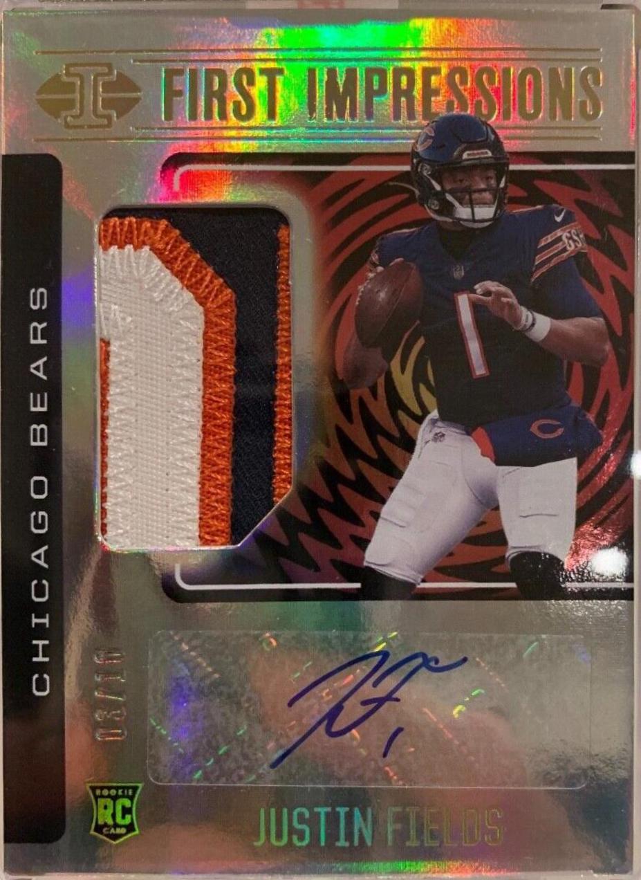 Justin Fields [Autograph Memorabilia Gold] #104
