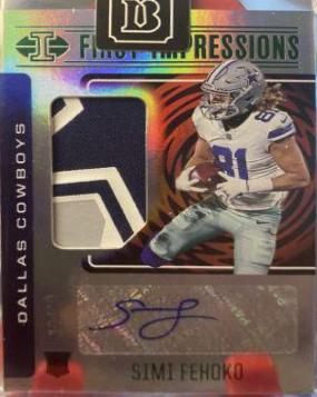 Simi Fehoko [Autograph Memorabilia Green] #139