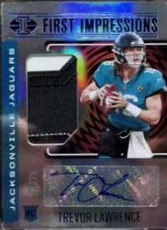 Trevor Lawrence [Autograph Memorabilia Blue] #101