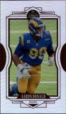 Aaron Donald [Premium Edition Silver Mini] #87