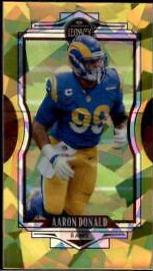 Aaron Donald [Premium Edition Yellow Diamond Mini] #87