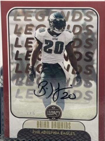 Brian Dawkins [Red Autographs] #136