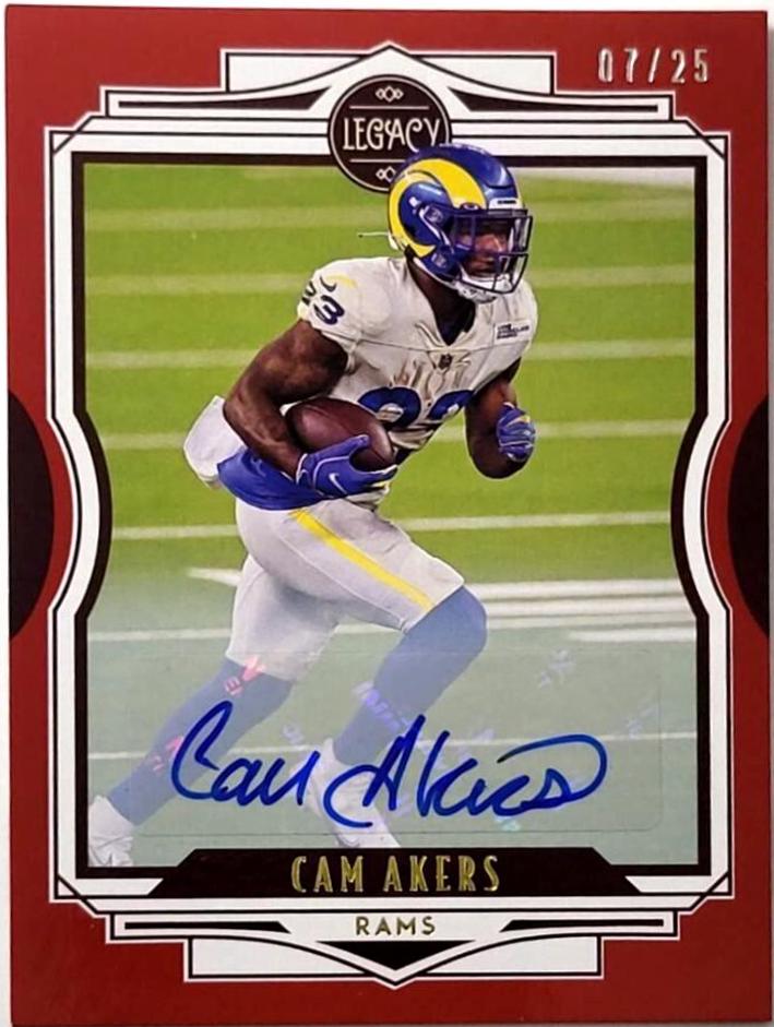 Cam Akers [Red Autographs] #86