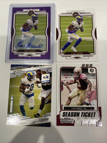 Cam Akers [Violet Autographs] #86