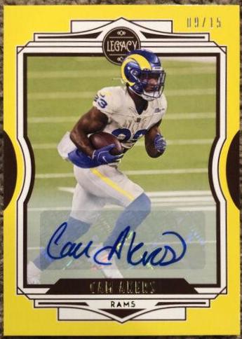Cam Akers [Yellow Autographs] #86