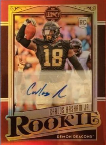 Carlos 'Boogie' Basham [Premium Penmanship Ruby] #185
