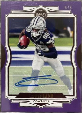 CeeDee Lamb [Autographs] #4