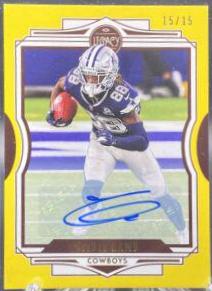 CeeDee Lamb [Yellow Autographs] #4