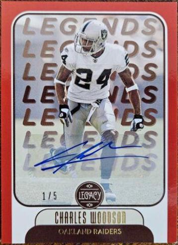 Charles Woodson [Red Autographs] #137
