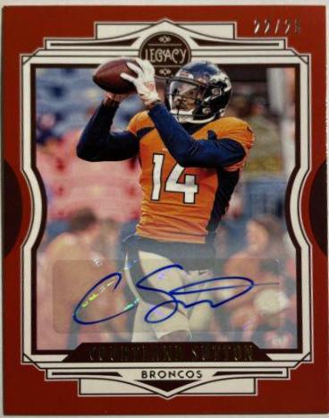 Courtland Sutton [Red Autographs] #89