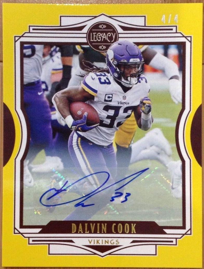 Dalvin Cook [Yellow Autographs] #67