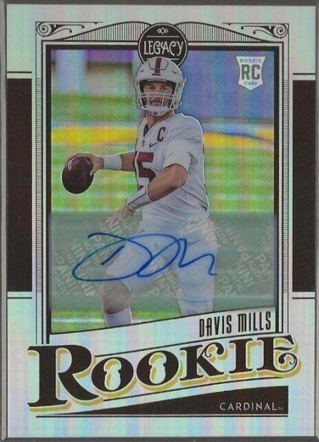 Davis Mills [Premium Penmanship Silver] #194