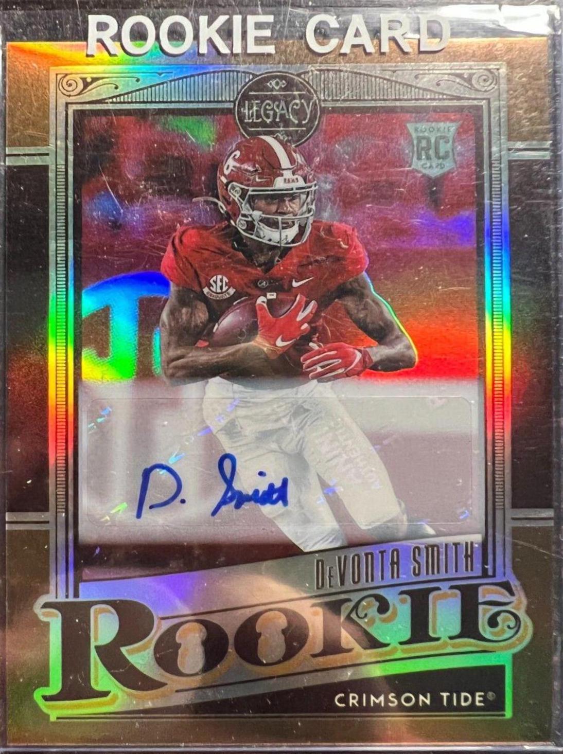 DeVonta Smith [Premium Penmanship Bronze] #149