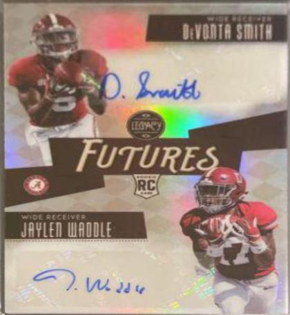 DeVonta Smith [Premium Penmanship Sapphire] #149