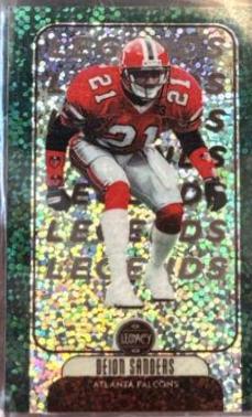 Deion Sanders [Blue Autographs] #106