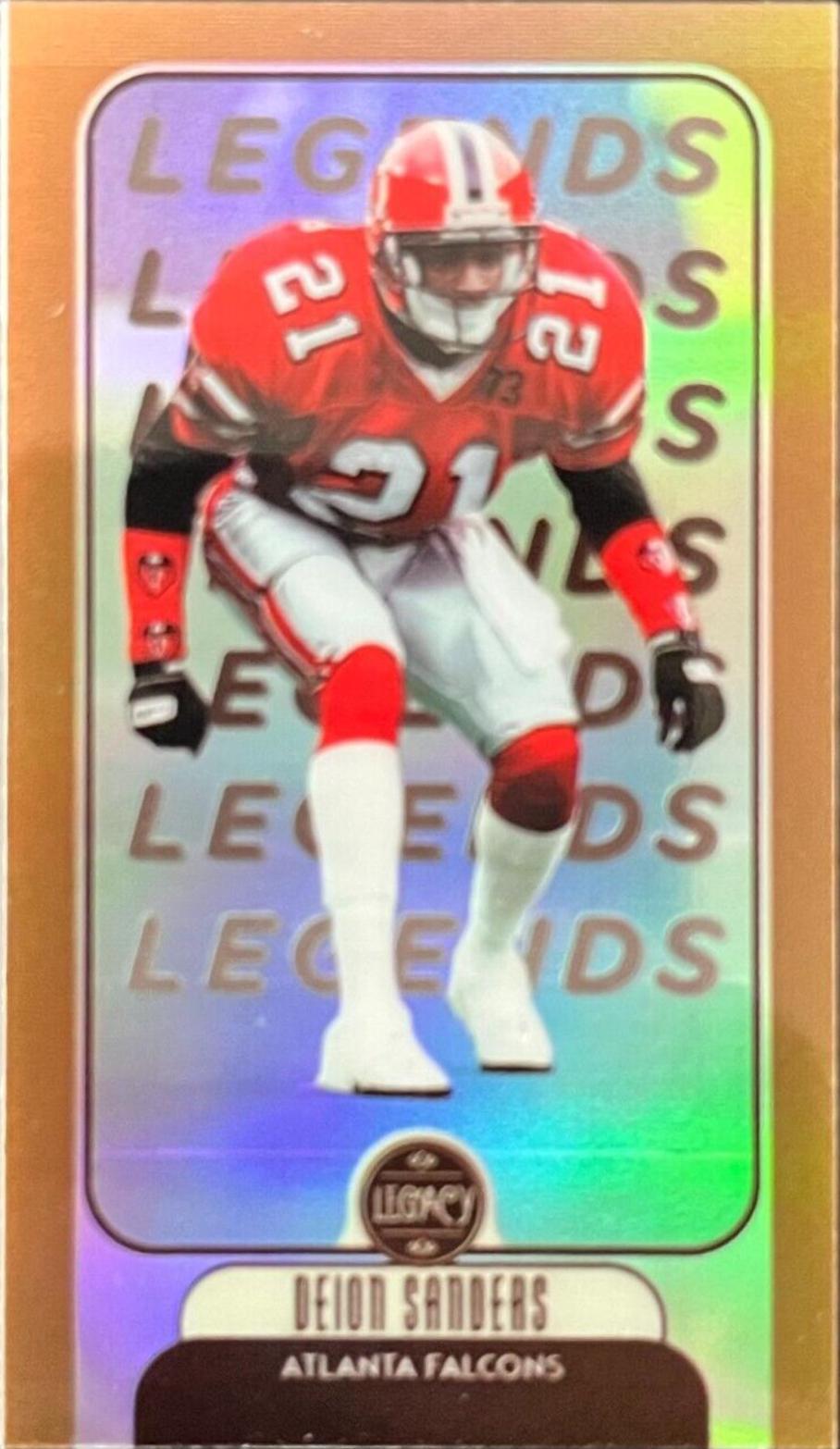 Deion Sanders [Premium Edition Bronze Mini] #106