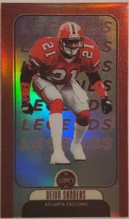 Deion Sanders [Premium Edition Ruby Mini] #106